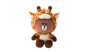 정글브라운 기린 25cm